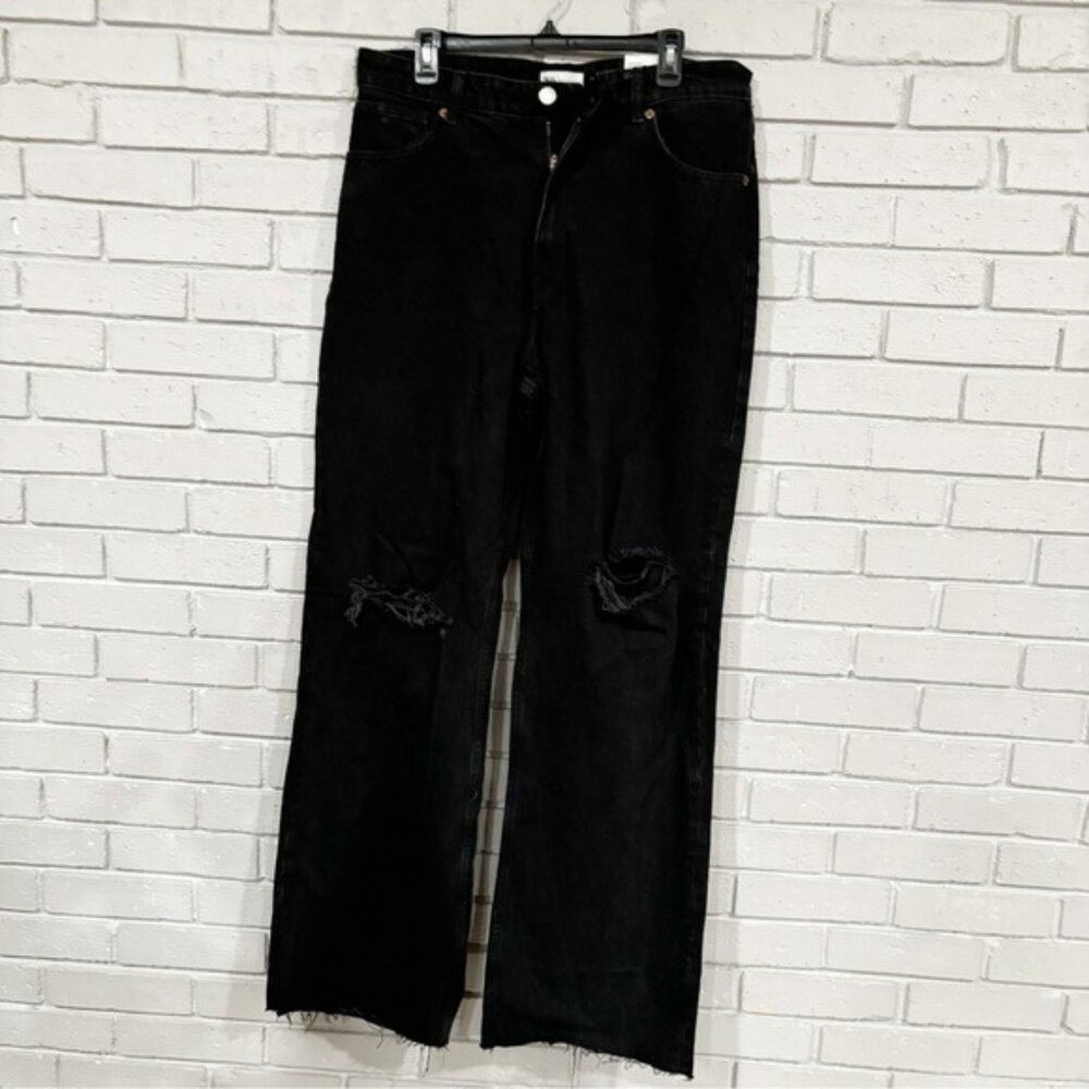 Zara Women's High Rise Full Length Jeans - Size‎ 14